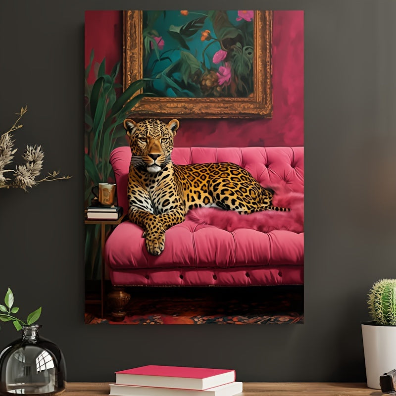 Glam Leopard - Wall Art