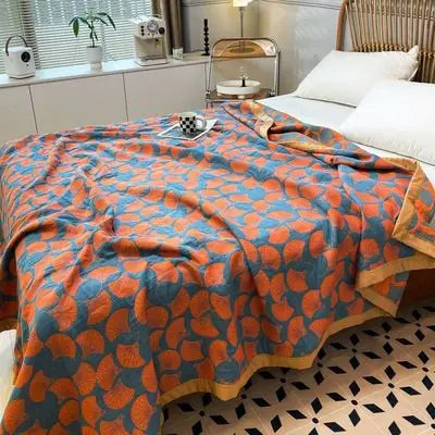 Summer Cotton Luxury Quilt + Pillow Cover Set