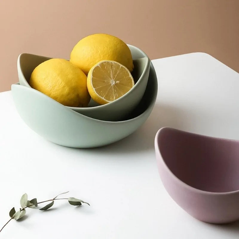 Lotus Inspired Bowl Dishes And Plates Sets