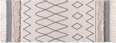 Classy Tufted Cotton Rug