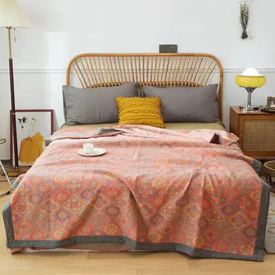 Summer Cotton Luxury Quilt + Pillow Cover Set