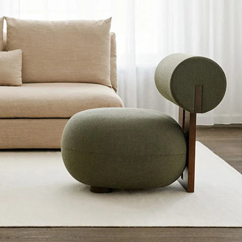 Nordic Solid Wood Accent Chair