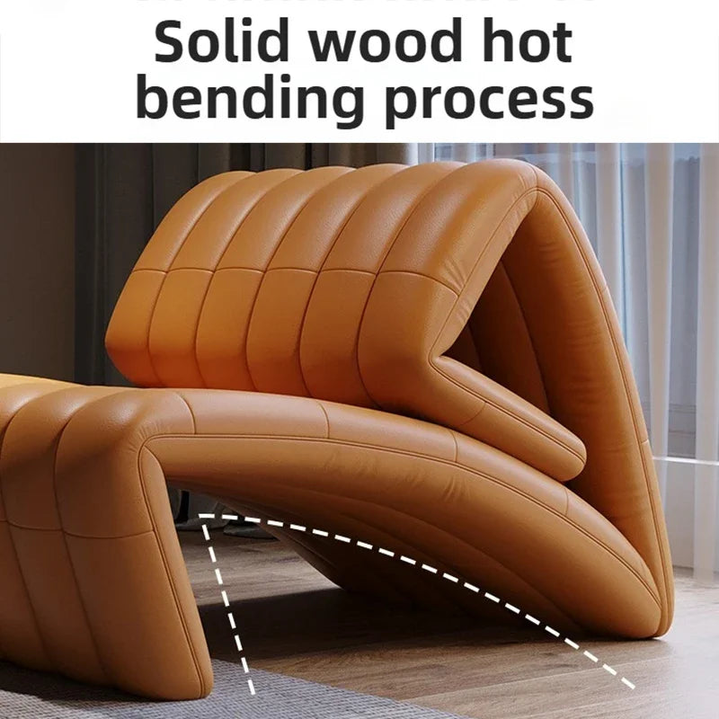 Leather Single Accent Chair