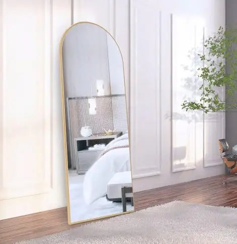 Arched Full length Mirror - Gold