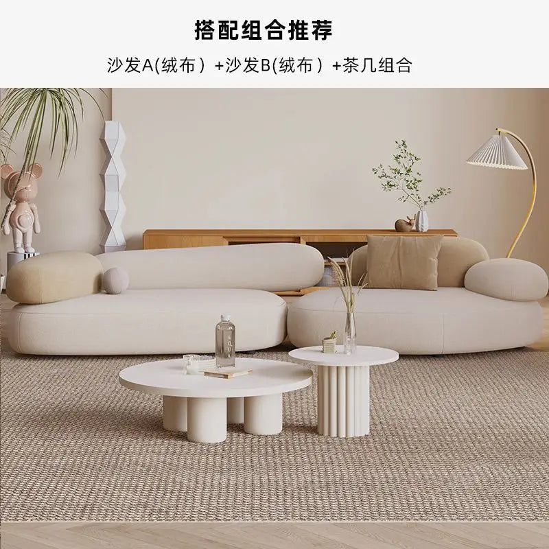 Cobblestone Curved Sofa