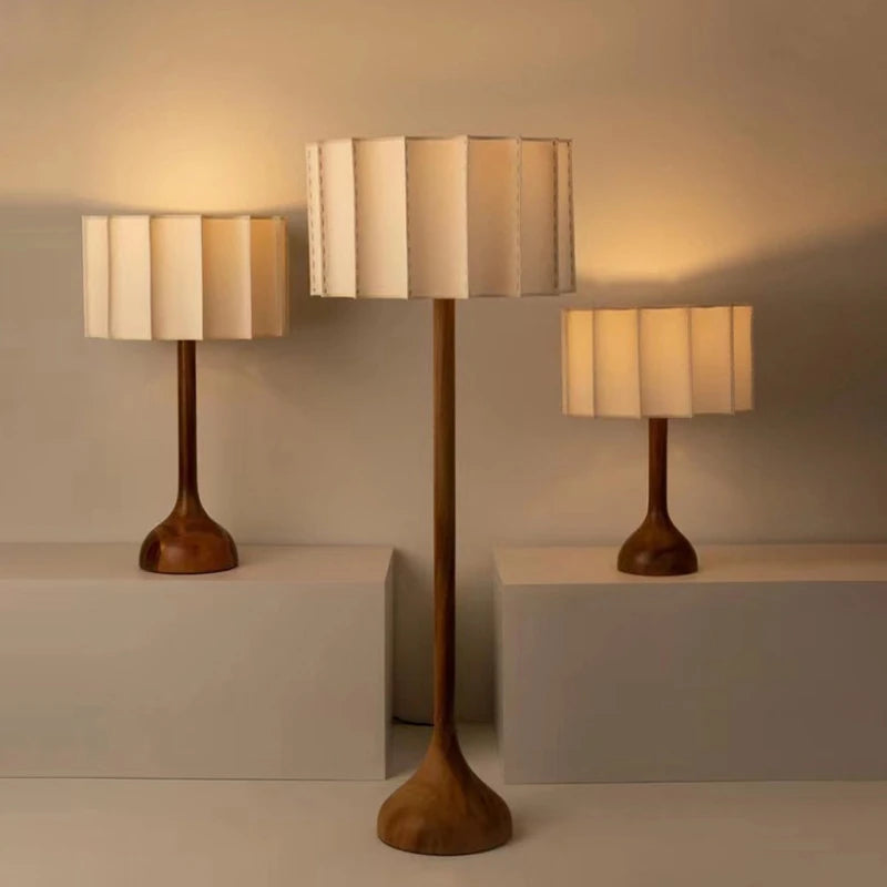 Designer Wabi Sabi Table or Floor Lamp - 2 sizes