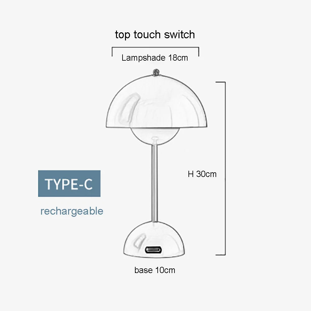 Minimalist Bud Table Lamp
