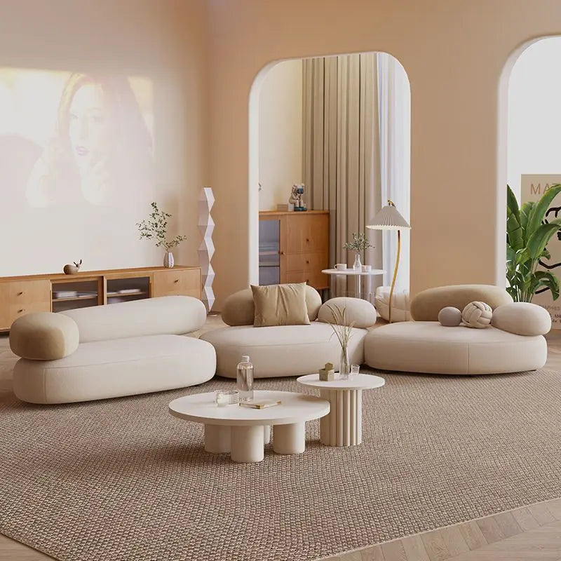 Cobblestone Curved Sofa