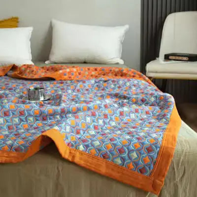 Summer Cotton Luxury Quilt + Pillow Cover Set