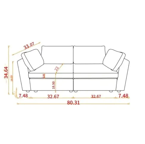 The Classic White Sofa