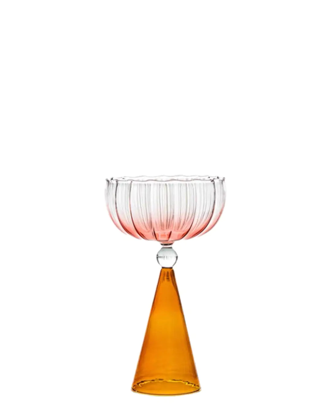 Oasis Orange - Wine Glass