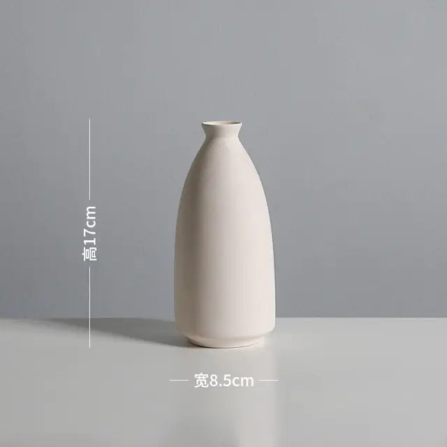 White Ceramic Vase