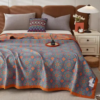 Summer Cotton Luxury Quilt + Pillow Cover Set