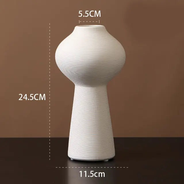 Ceramic & Porcelain Tabletop Vase