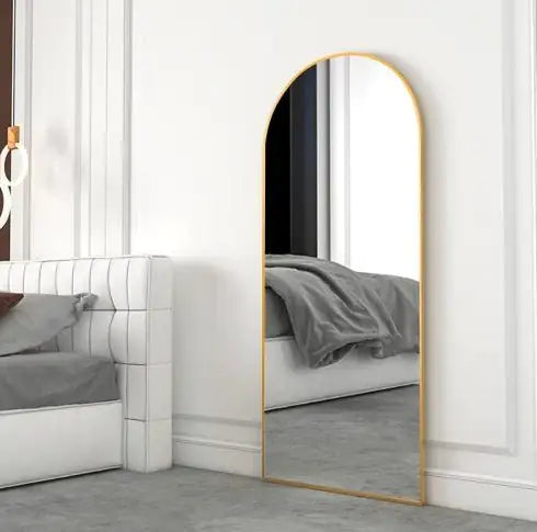 Arched Full length Mirror - Gold