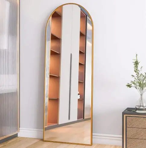 Arched Full length Mirror - Gold