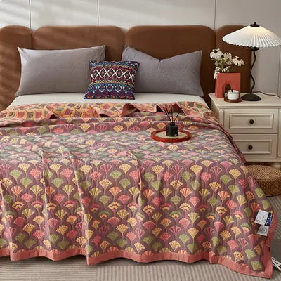 Summer Cotton Luxury Quilt + Pillow Cover Set