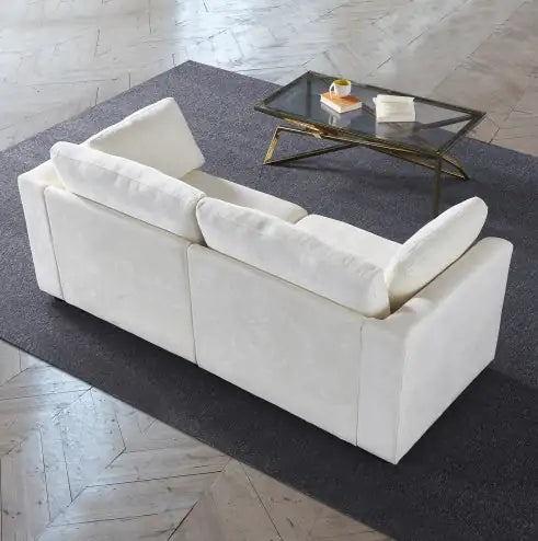 The Classic White Sofa