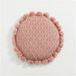 Luxurious Round Knitted Cushion