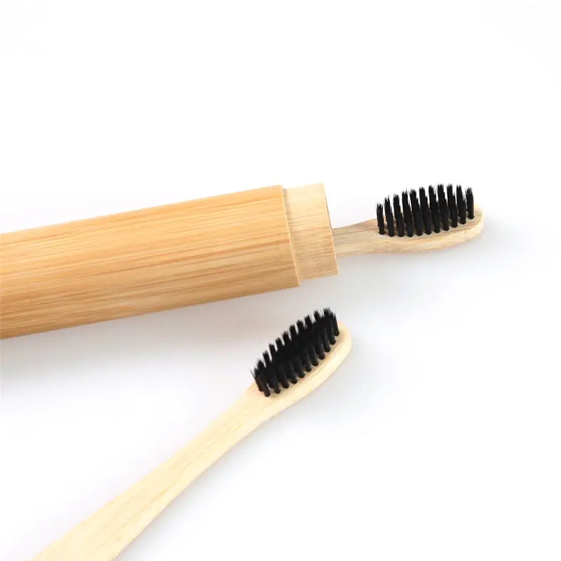 Bamboo Toothbrush Set