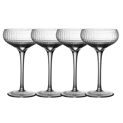 Coupe Cocktail Glassses -  Set of 4