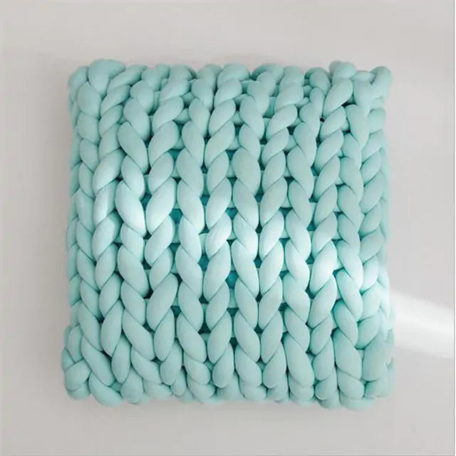 Handmade Braided Cushion