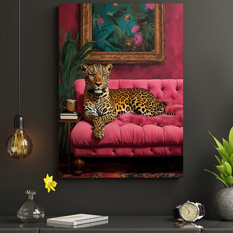 Glam Leopard - Wall Art