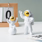 Astronaut and Moon Table Lamp Set