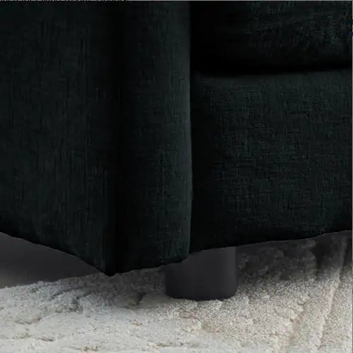 Noir Modern Loveseat