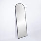 Arched Full length Mirror - Black