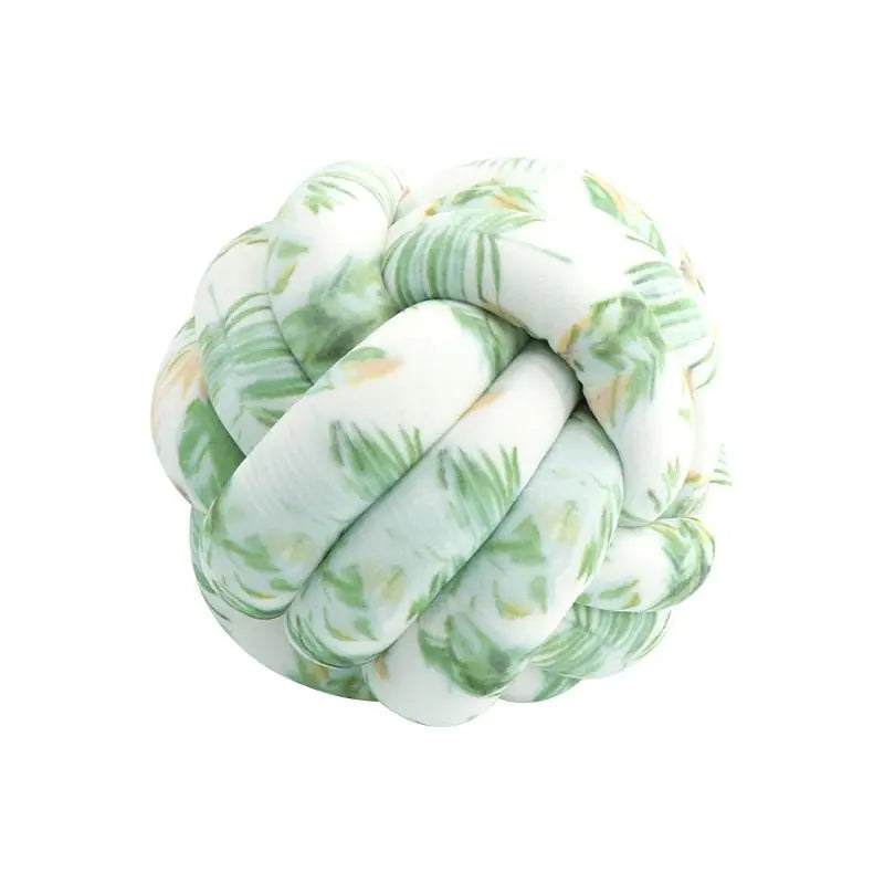 Fun Knotted Ball  - Throw Pillow Cushion