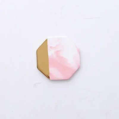 Luxury Unique Marble Ceramic Coaster