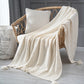 Handmade Hollow Tassel Blanket - Neutral shades