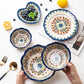 Hand painted Dinnerware Bakeware Set