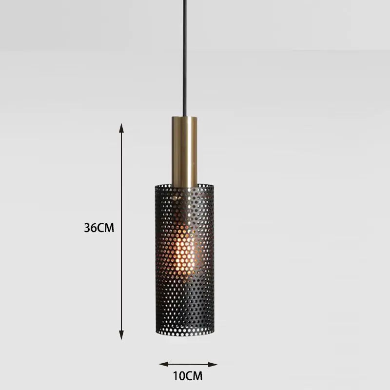 Nordic Style Cylinder Pendant Light