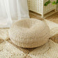 Round Straw Meditation Cushion