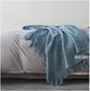 Nordic Knitted Wool Blanket