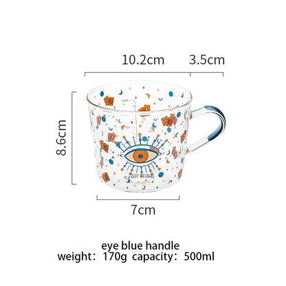 Creative Scale Glass Mug