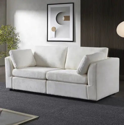The Classic White Sofa