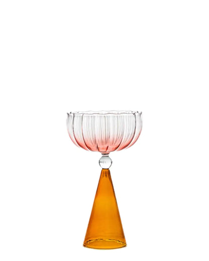 Oasis Orange - Wine  Glass