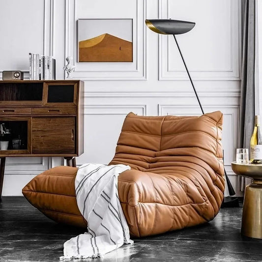 Oversized Suede Luxury Chair