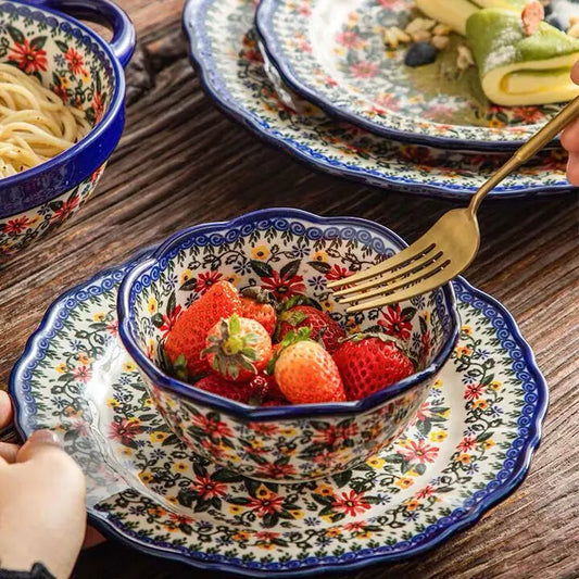 Bowl and Plate Ceramic Tableware