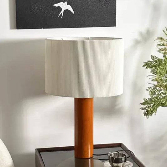 Solid Wood Wabi Sabi Table Lamp