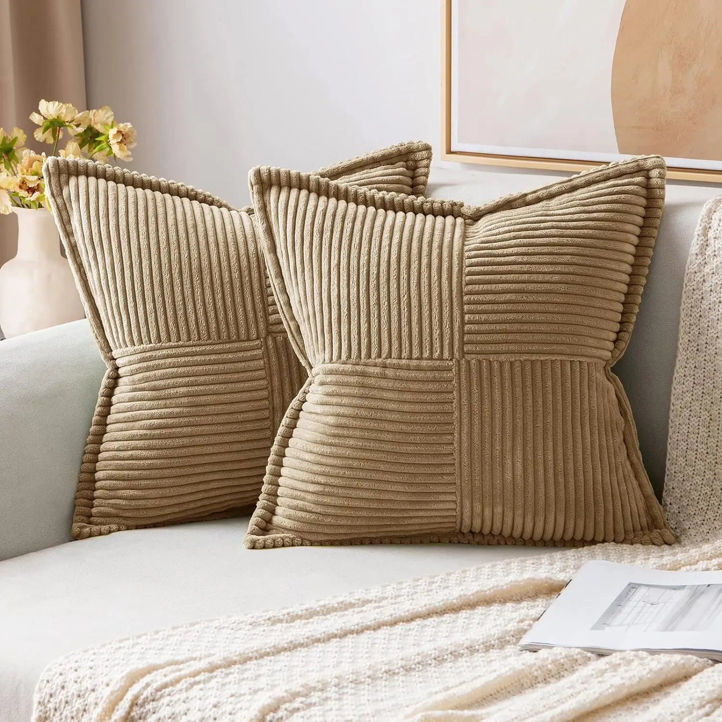 Striped Cushion Covers