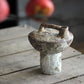 Wabi-Sabi Style Rough Pottery Vase