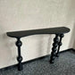 Aged Solid Wood Entryway  Console Table