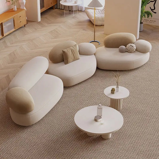 Cobblestone Curved Sofa