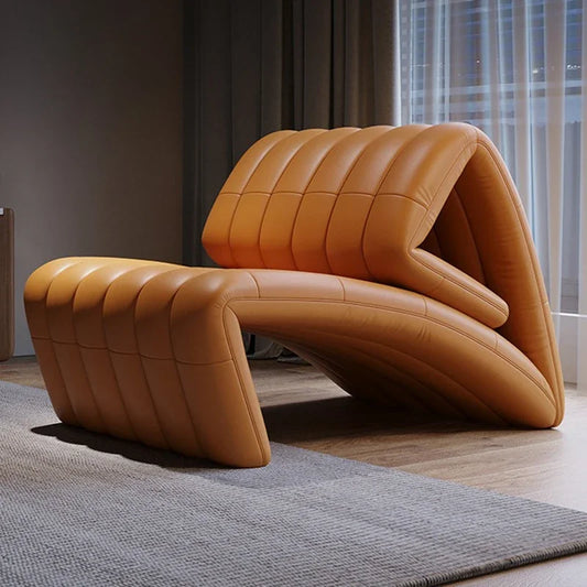 Leather Single Accent Chair