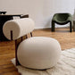 Nordic Solid Wood Accent Chair