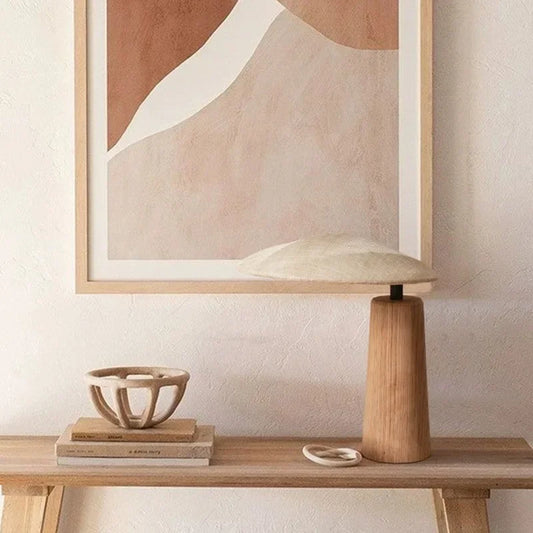 Wooden Zen Table Lamp